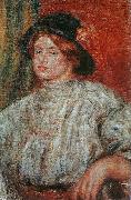 Pierre Auguste Renoir Gabrielle au chapeau Sweden oil painting artist